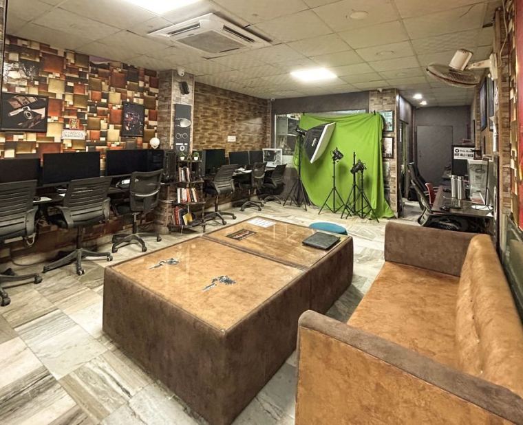 Inside the PickYouPic studio and edit suite