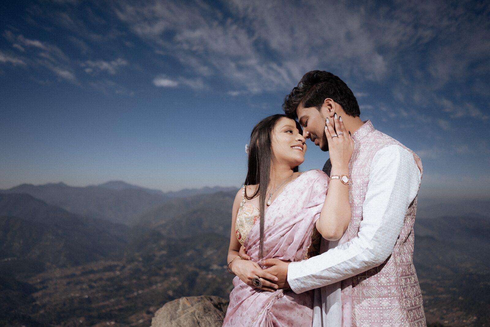 Pre-wedding shoot in Mukteshwar — ridge · PickYouPic
