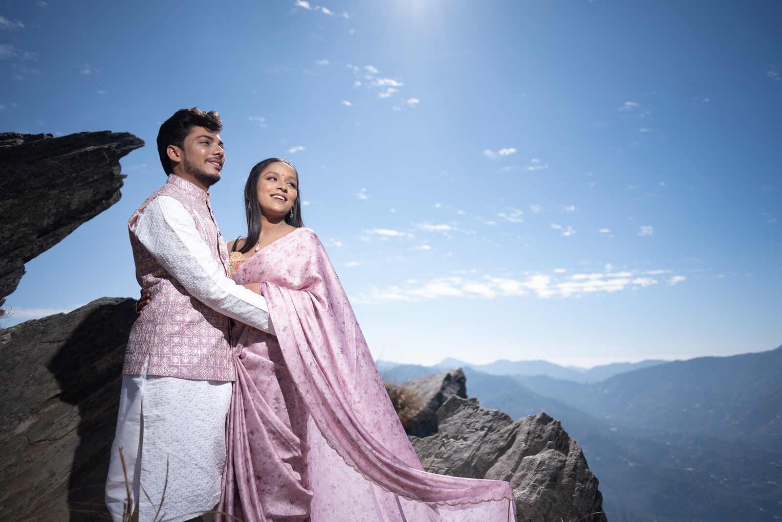 Pre-wedding shoot in Mukteshwar — ridge · PickYouPic