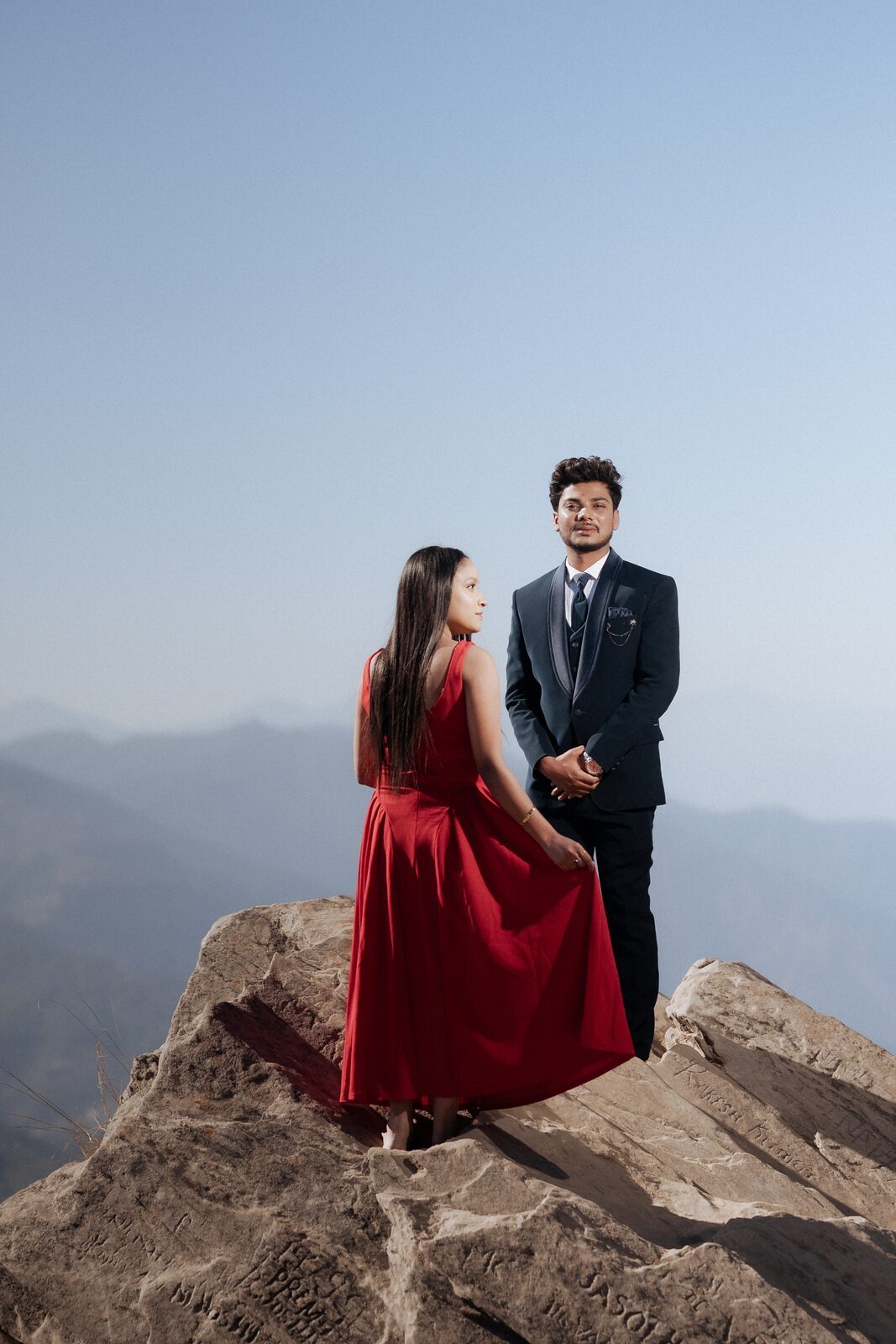Pre-wedding shoot in Mukteshwar — ridge · PickYouPic