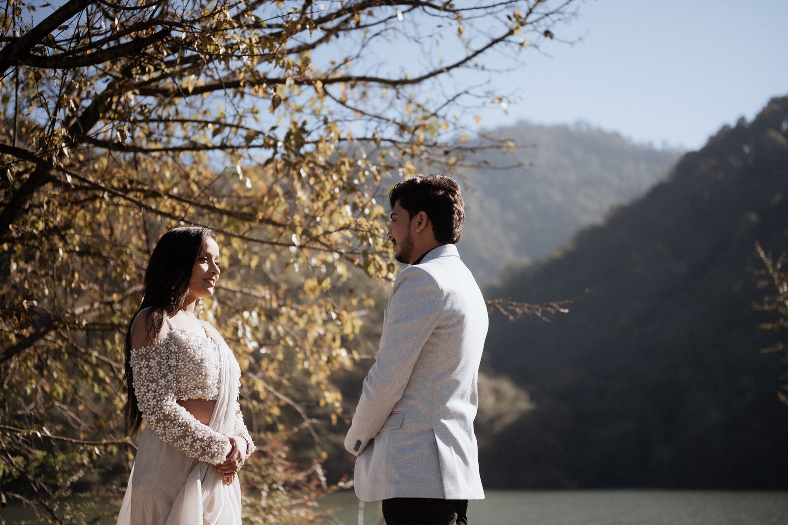 Pre-wedding shoot in Nainital — autumn · PickYouPic